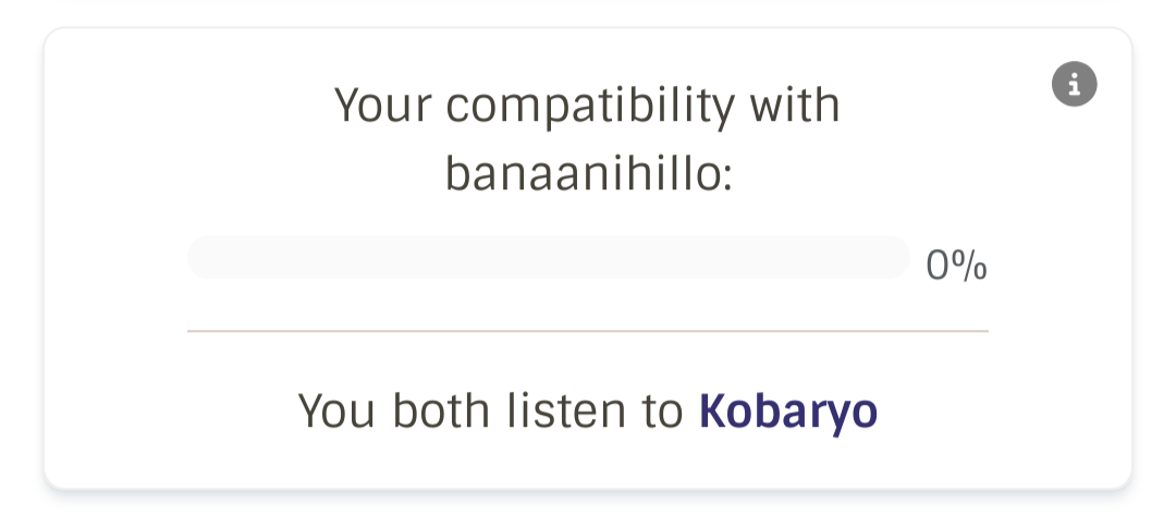 0% compatibility

You both listen to Kobaryo
