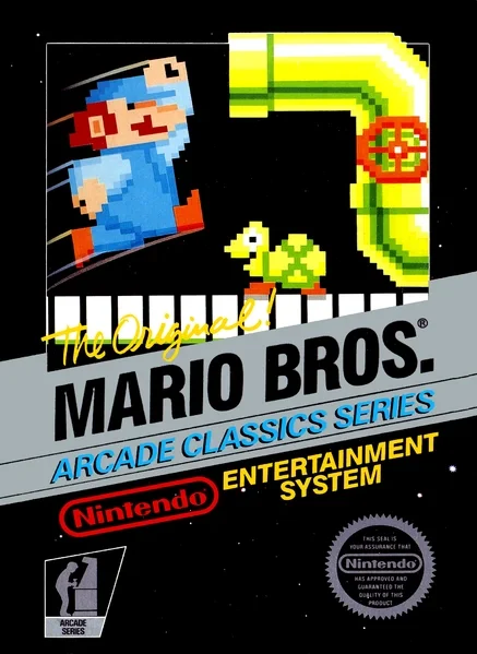 mario bros. (nes) cover