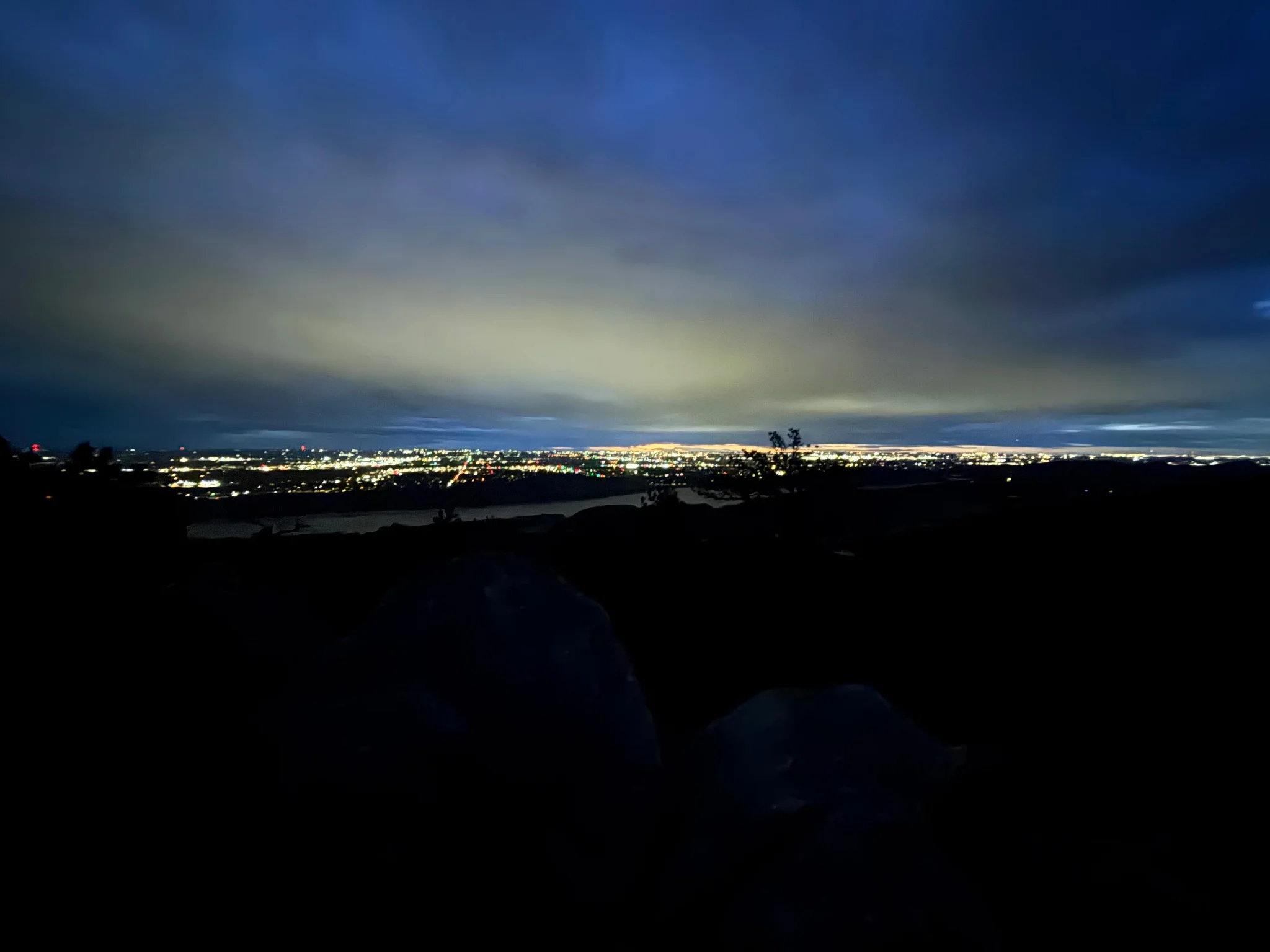 another long exposure shot from midway up
